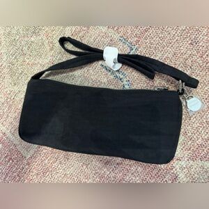 Baggu Nylon Pochette shoulder bag in black NWT